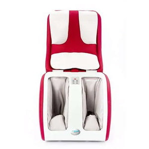 Sasaki 1 Series 3D Transformer Cube Massage Chair in red front view 