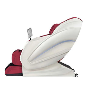 Sasaki 10 Series Royal Queen 5D AI Ultimate Massage Chair in red white side view