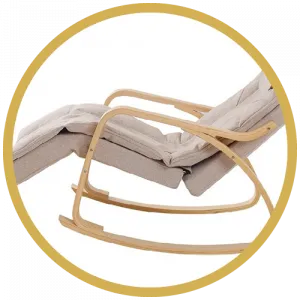 Sasaki 3 Series Rocking Chair hips vibration massage