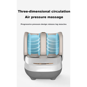 Sasaki DLUX 4D Leg Foot Massager three dimensional circulation air pressure massage illustrated