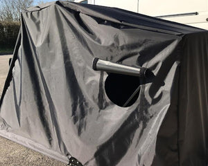 Scooter Shield Narrow Super Deluxe Garage open charging access
