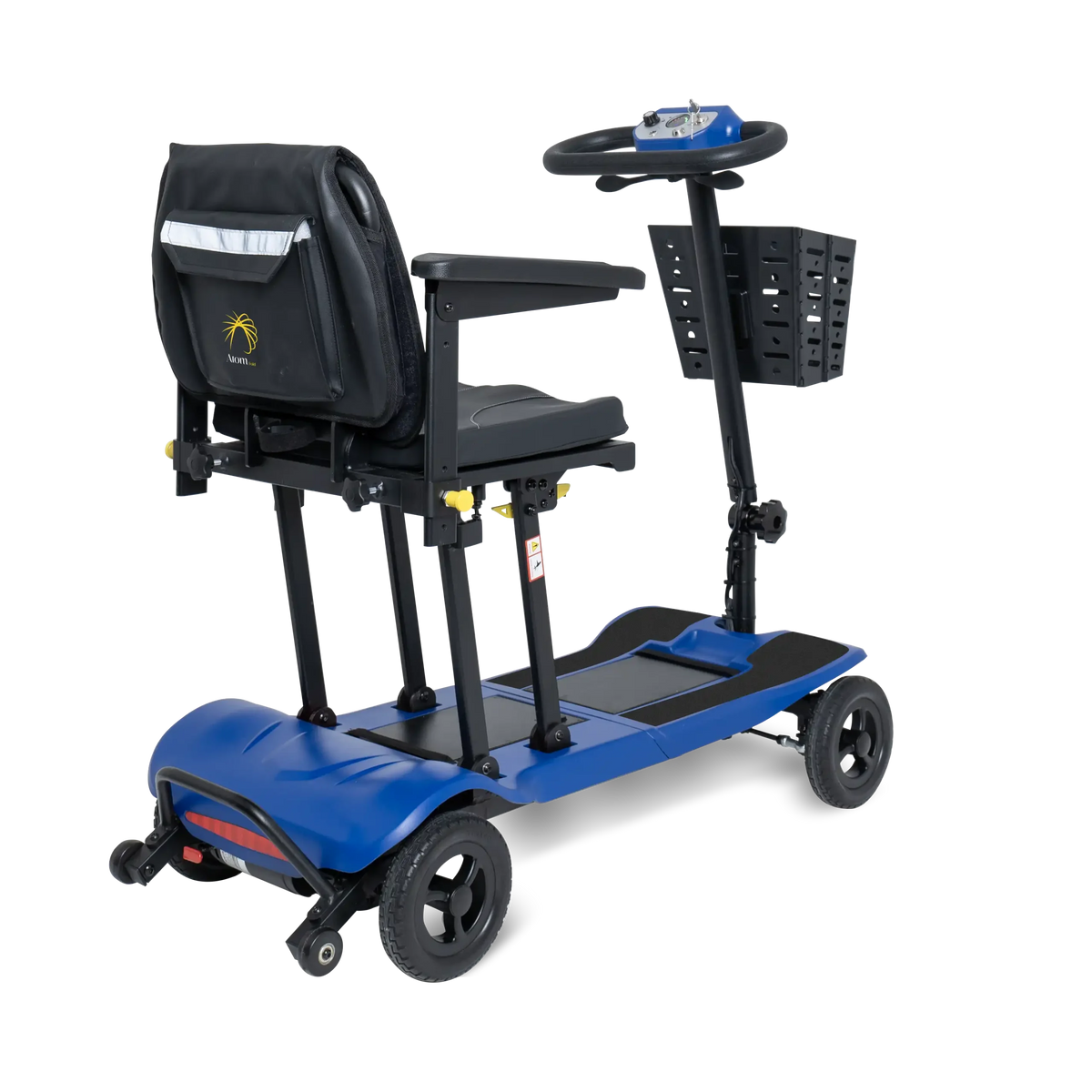 Scooterpac Atom Fold Mobility Scooter facing north east