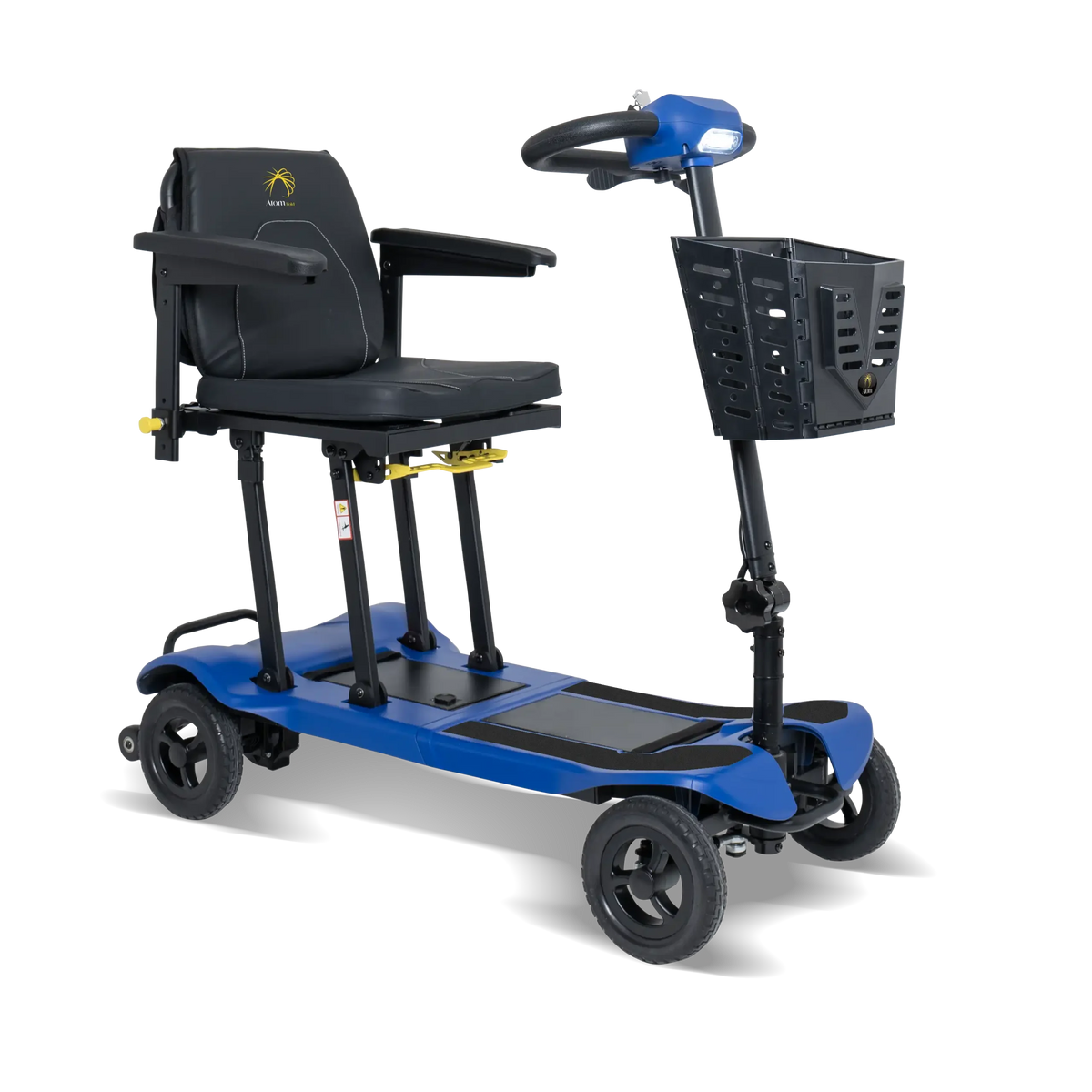 Scooterpac Atom Fold Mobility Scooter facing south east