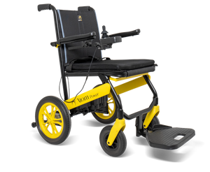 Scooterpac Atom Power Folding Electric Wheelchair turn 3 