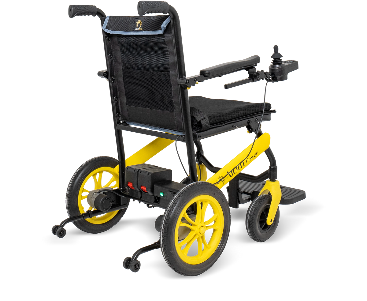 Scooterpac Atom Power Folding Electric Wheelchair turn 6