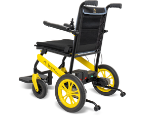 Scooterpac Atom Power Folding Electric Wheelchair turn 8