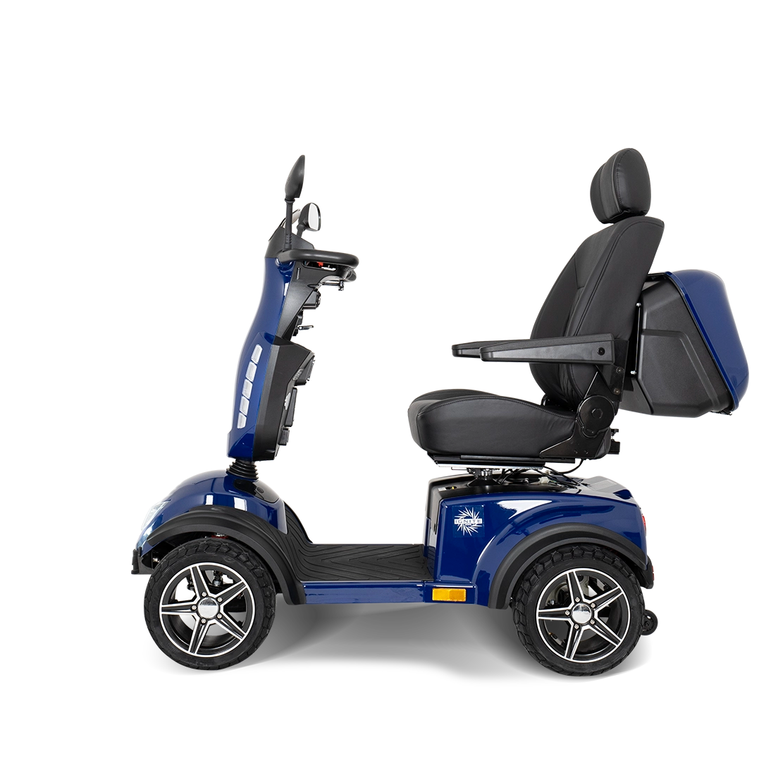 Scooterpac Ignite Sport Mobility Scooter Facing Left Side View