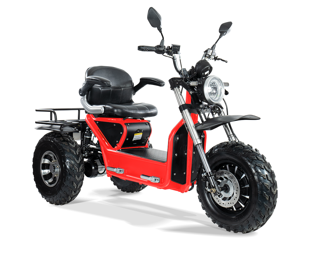 Scooterpac Invader Xtreme in Fury Red