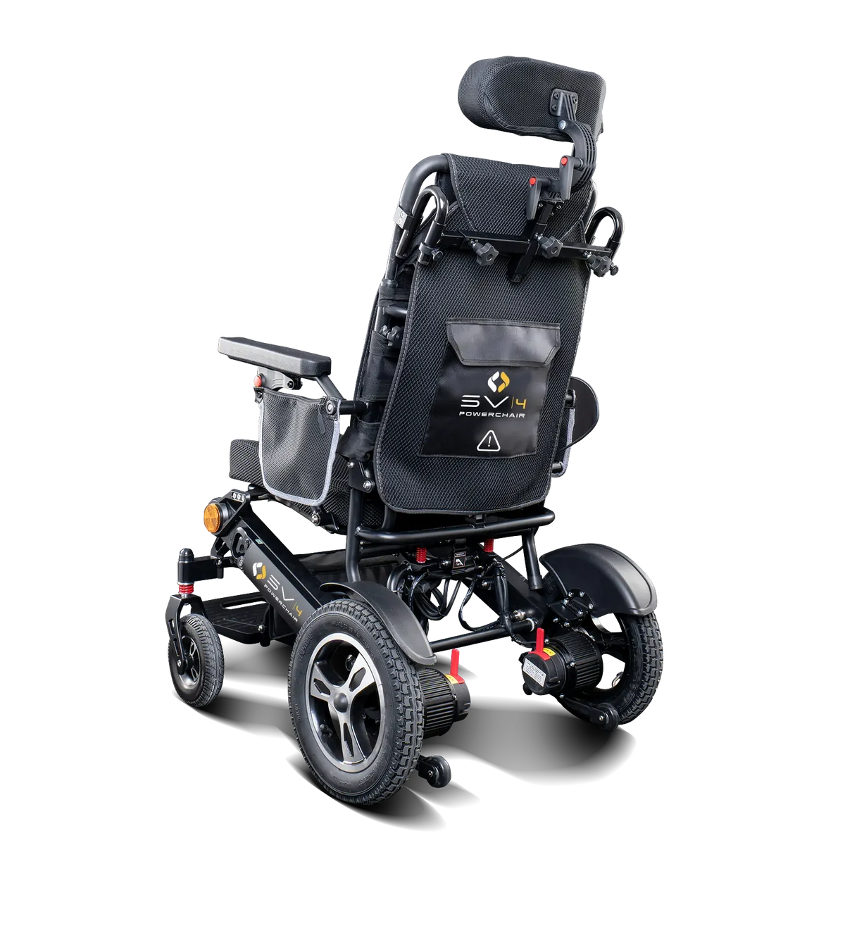 Scooterpac SV4 Powerchair facing left back