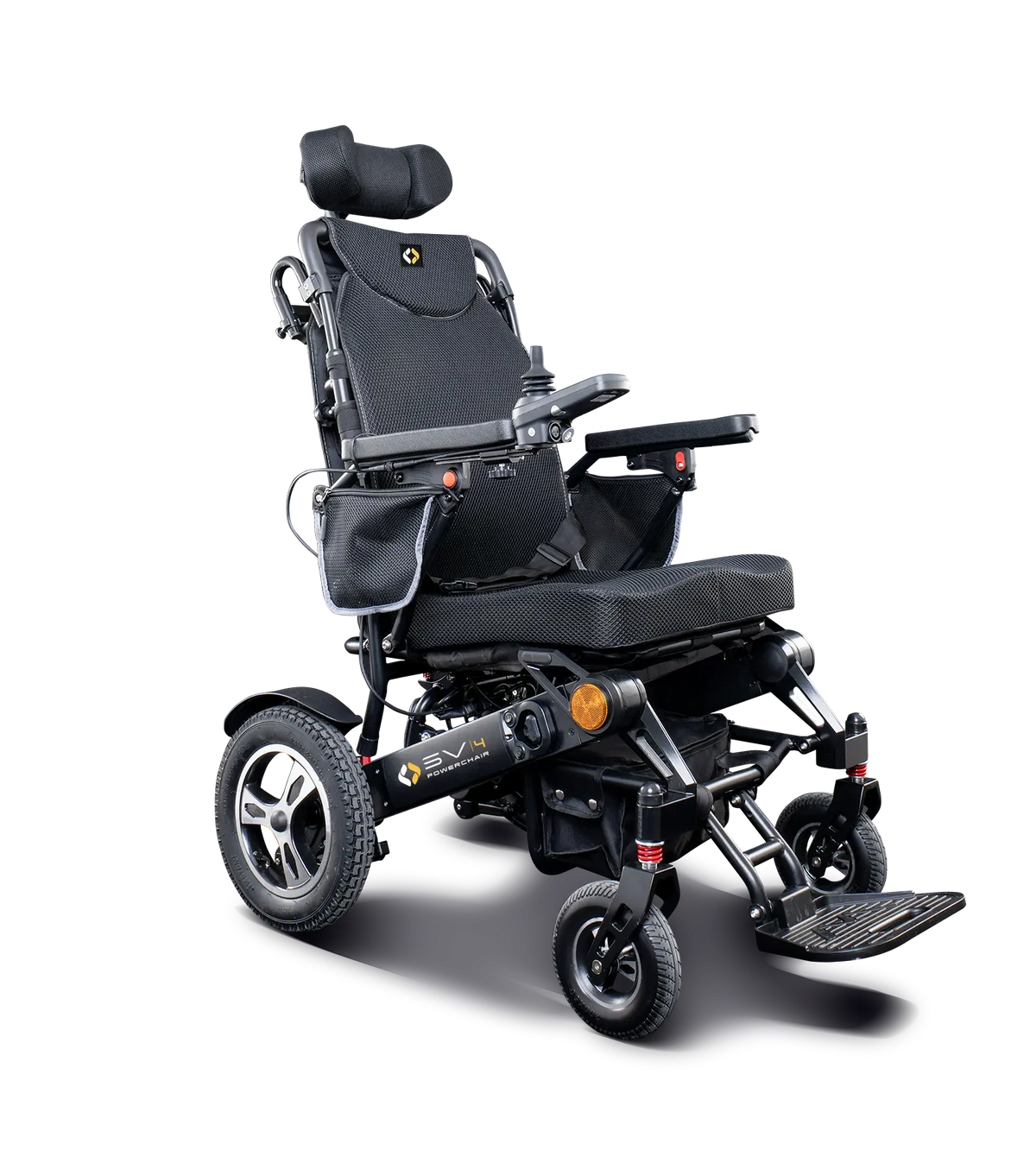 Scooterpac SV4 Powerchair facing right front