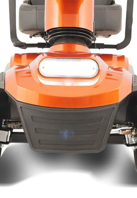 Scooterpac Savvy 8 Mobility Scooter LED light close up