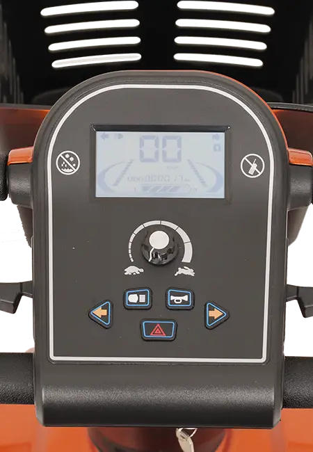 Scooterpac Savvy 8 Mobility Scooter tiller