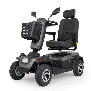 Scooterpac Savvy 8 Plus Mobility Scooter in black
