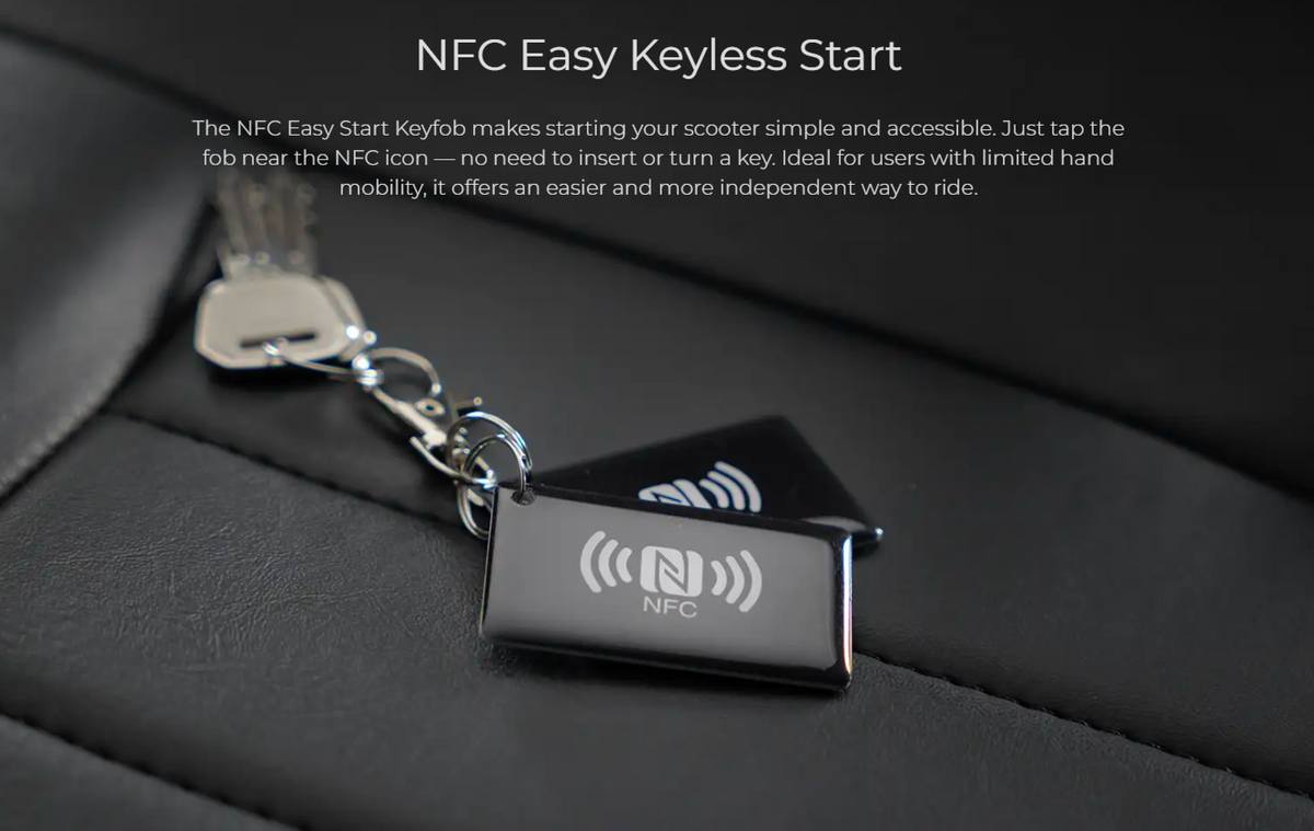 Scooterpac Savvy Defender Mobility Scooter NFC Easy Keyless Start