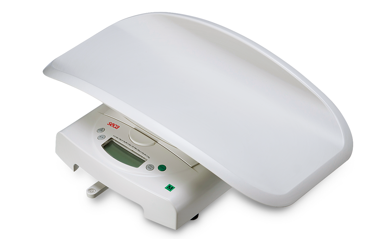 Seca 384 Digital Baby Scale oblique view