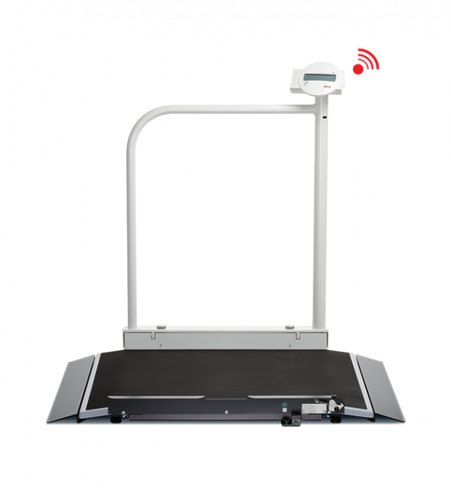 Seca 677 EMR Wheelchair Scale With Handrail