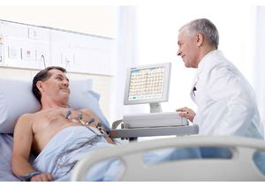 Seca CT330 Interpretive PC ECG with USB connectivity in use