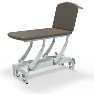 Seers CLINNOVA Clinical 2 Section Couch  NV2560-PRM
Electric Height Elevation
Gas Assisted Backrest
Premium Base (PRM)