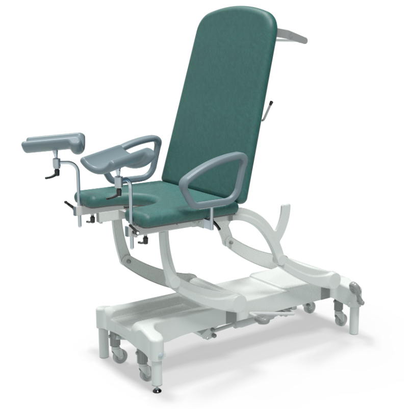 Seers CLINNOVA Gynae 1 Treatment ChairNV8553-CLS
Hydraulic
Gas Assisted Backrest
Retractable Castors
Premium Base