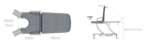 Seers CLINNOVA Gynae 1 Treatment Chair specifications