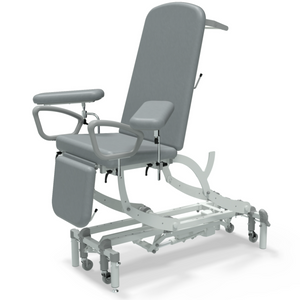 Seers CLINNOVA Phlebotomy 1   NV9566P-CLS
Electric
Gas Assisted Backrest & Foot Section
Retractable Castors
Classic Base