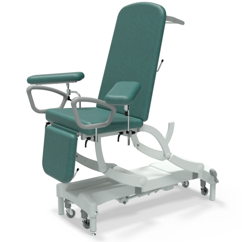 Seers CLINNOVA Phlebotomy 1 NV9566P-PRM
Electric
Gas Assisted Backrest &amp; Foot Section
Retractable Castors
Premium Base