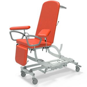 Seers CLINNOVA Phlebotomy 1  NV9666P-CLS
Electric
Gas Assisted Backrest & Foot Section
Central Locking Castors
Classic Base 