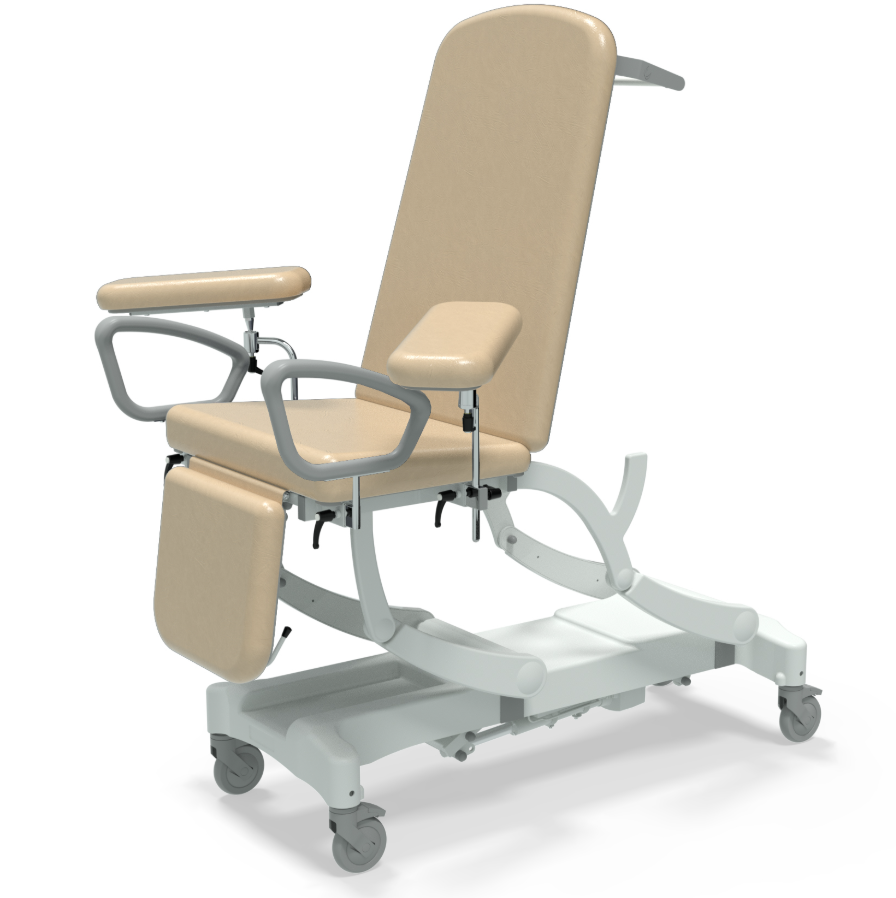 Seers CLINNOVA Phlebotomy 2 Treatment Chair NV9476P-PRM
Electric Height Elevation
Electric Backrest
Gas Assisted Foot Section
Independently Braking Castors
Premium Base