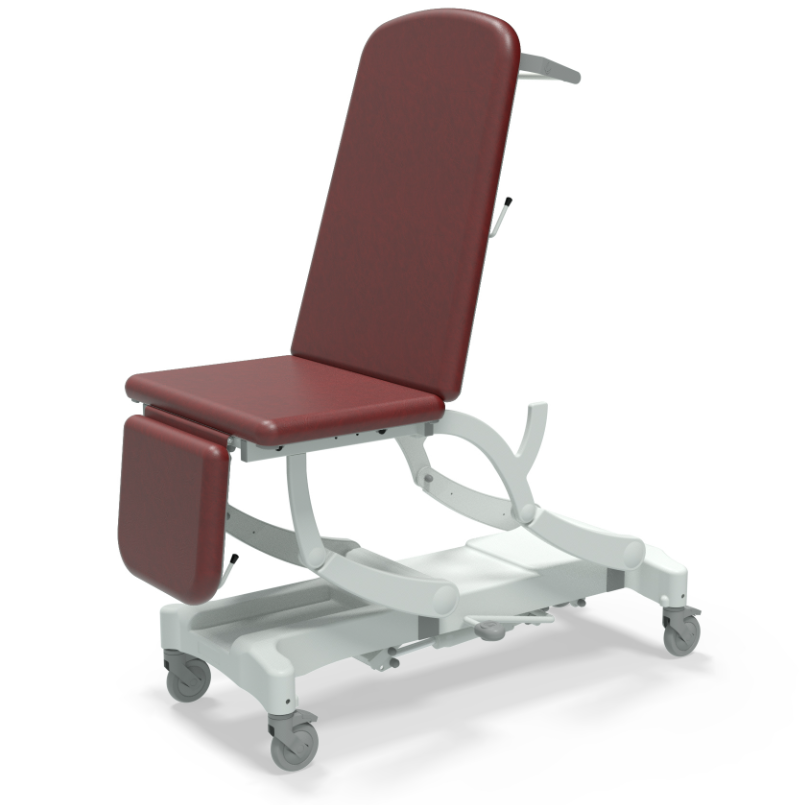 Seers CLINNOVA Ultra 1 Medical Couch NV9456-PRM
Hydraulic
Gas Assisted Backrest &amp; Foot Section
Independent Castors
Premium Base