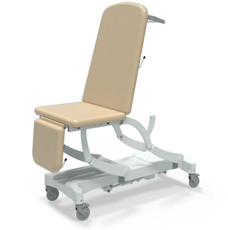 Seers CLINNOVA Ultra 1 Medical Couch NV9466-PRM
Electric
Gas Assisted Backrest &amp; Foot Section
Independent Castors
Premium Base