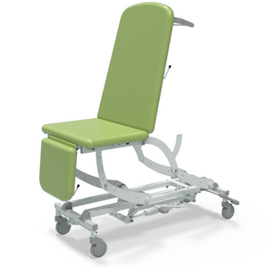 Seers CLINNOVA Ultra 1 Medical Couch  NV9656-CLS
Hydraulic Height Elevation
Gas assisted Backrest & Foot Section
Central Locking Castors
Classic Base