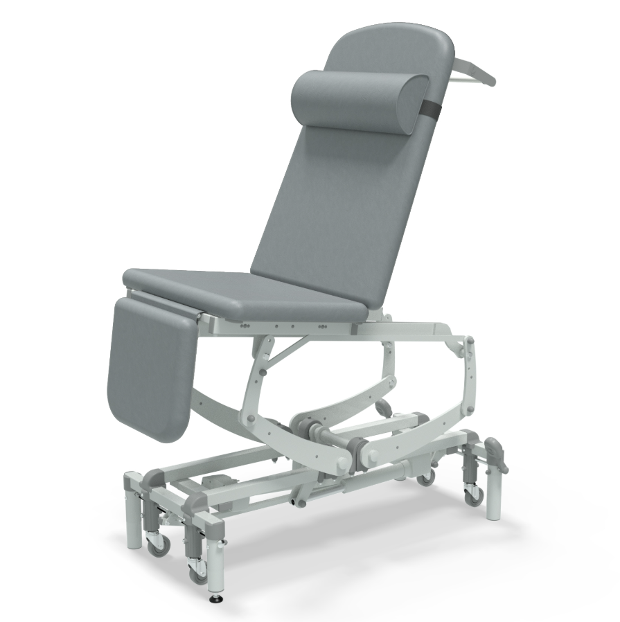 Seers CLINNOVA Ultra Pro Medical Couch NV9596-CLS
Electric Height Elevation &amp; Tilt
Electric Backrest
Electric Foot Section
Retractable Castors
Classic Base