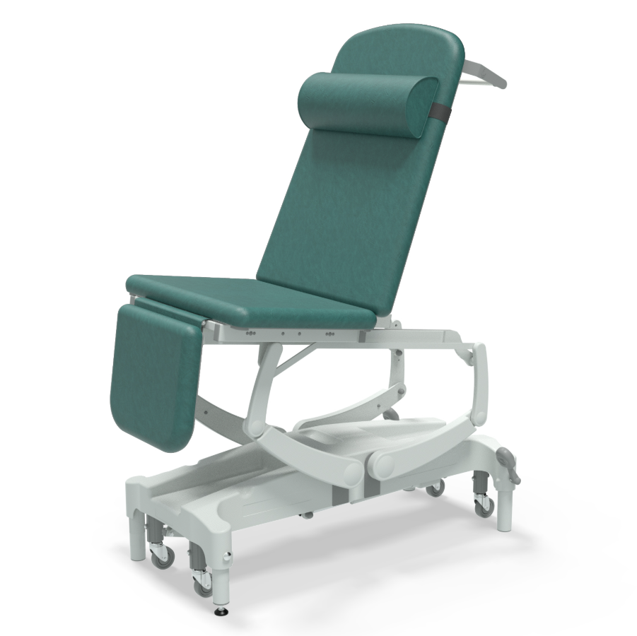 Seers CLINNOVA Ultra Pro Medical Couch NV9596-PRM
Electric Height Elevation &amp; Tilt
Electric Backrest
Electric Foot Section
Retractable Castors
Premium Base