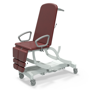 Seers CLINNOVA Versa 1 Treatment Chair NV0455-PRM
Hydraulic
Gas Assisted Backrest & Dual Foot Sections
Independent Castors
Premium Base