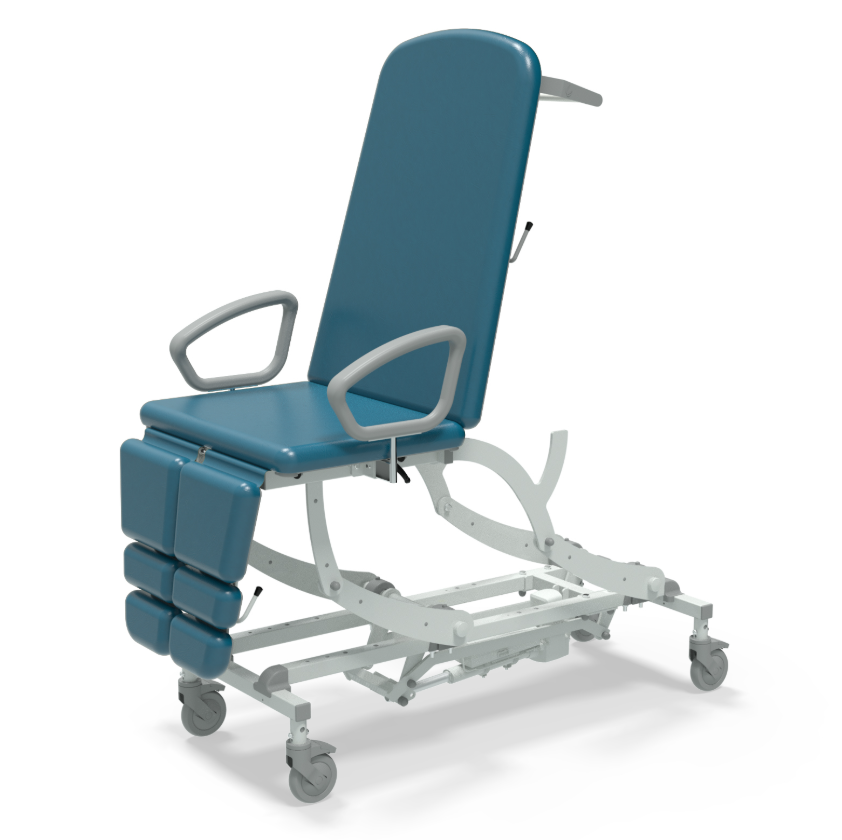 Seers CLINNOVA Versa 1 Treatment Chair NV0465-CLS
Electric
Gas Assisted Backrest &amp; Dual Foot Sections
Independent Castors
Classic Base