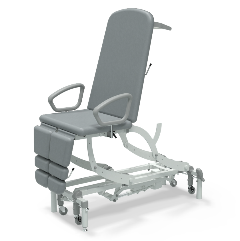 Seers CLINNOVA Versa 1 Treatment Chair NV0565-CLS
Electric
Gas Assisted Backrest &amp; Dual Foot Sections
Retractable Castors
Classic Base