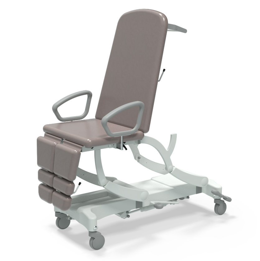 Seers CLINNOVA Versa 1 Treatment Chair NV0655-PRM
Hydraulic
Gas Assisted Backrest &amp; Dual Foot Sections
Central Locking Castors
Premium Base