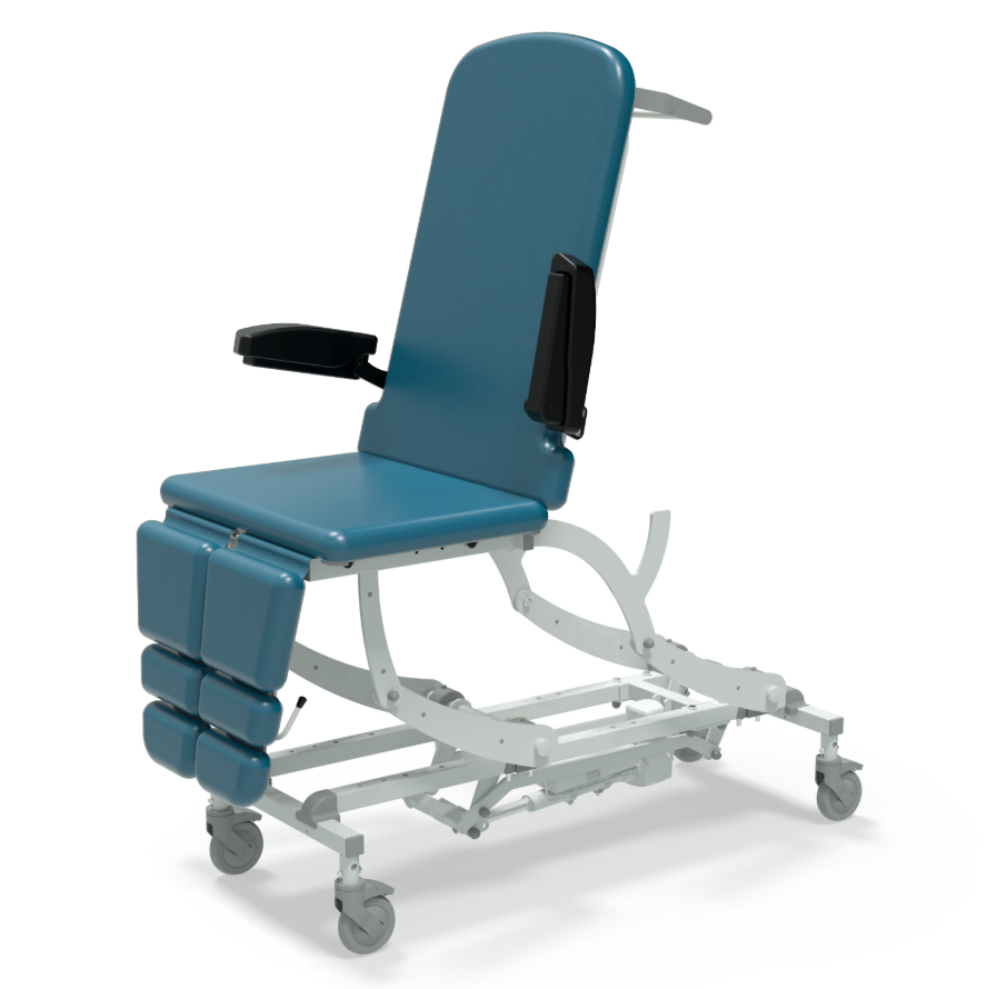 Seers CLINNOVA Versa 2 Medical Couch NV0475-CLS
Electric Height Elevation
Electric Backrest
Gas Assisted Dual Foot Sections
Independently Braking Castors
Classic Base