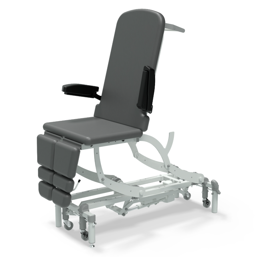 Seers CLINNOVA Versa 2 Medical Couch NV0575-CLS
Electric Height Elevation
Electric Backrest
Gas Assisted Dual Foot Sections
Retractable Castors
Classic Base