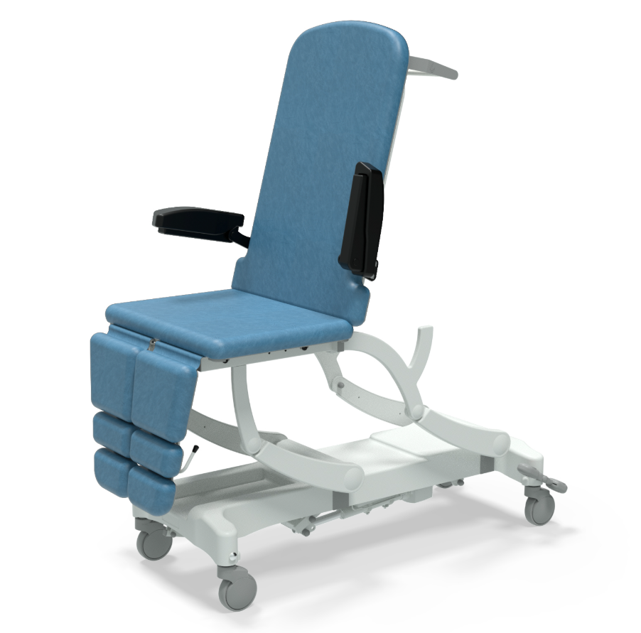 Seers CLINNOVA Versa 2 Medical Couch NV0675-PRM
Electric Height Elevation
Electric Backrest
Gas Assisted Dual Foot Sections
Central Locking Castors
Premium Base