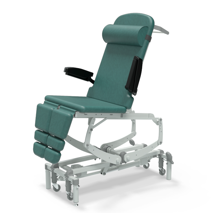 Seers CLINNOVA Versa Pro Medical Couch NV0595-CLS
Electric Height Elevation &amp; Tilt
Electric Backrest
Electric Dual Foot Sections
Retractable Castors
Classic Base