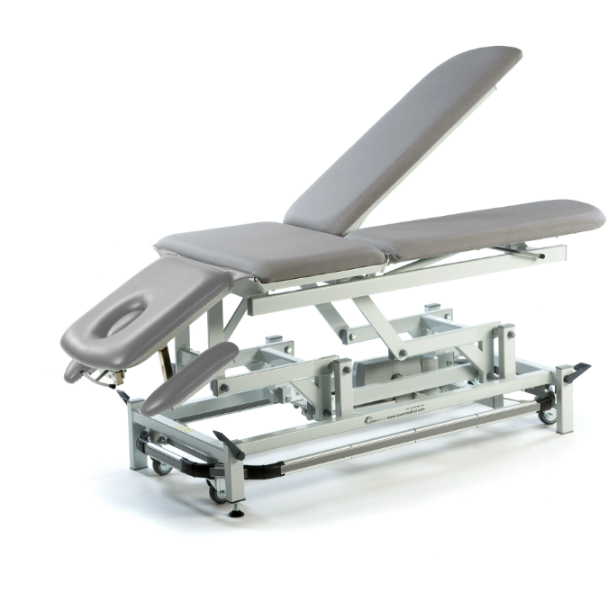 Seers Therapy Deluxe Couch ST3349S 
Plus Head Section
Split Leg Section
in Light Grey