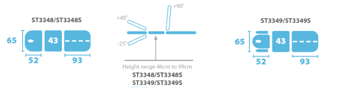 Seers Therapy Deluxe Couch specifications 2