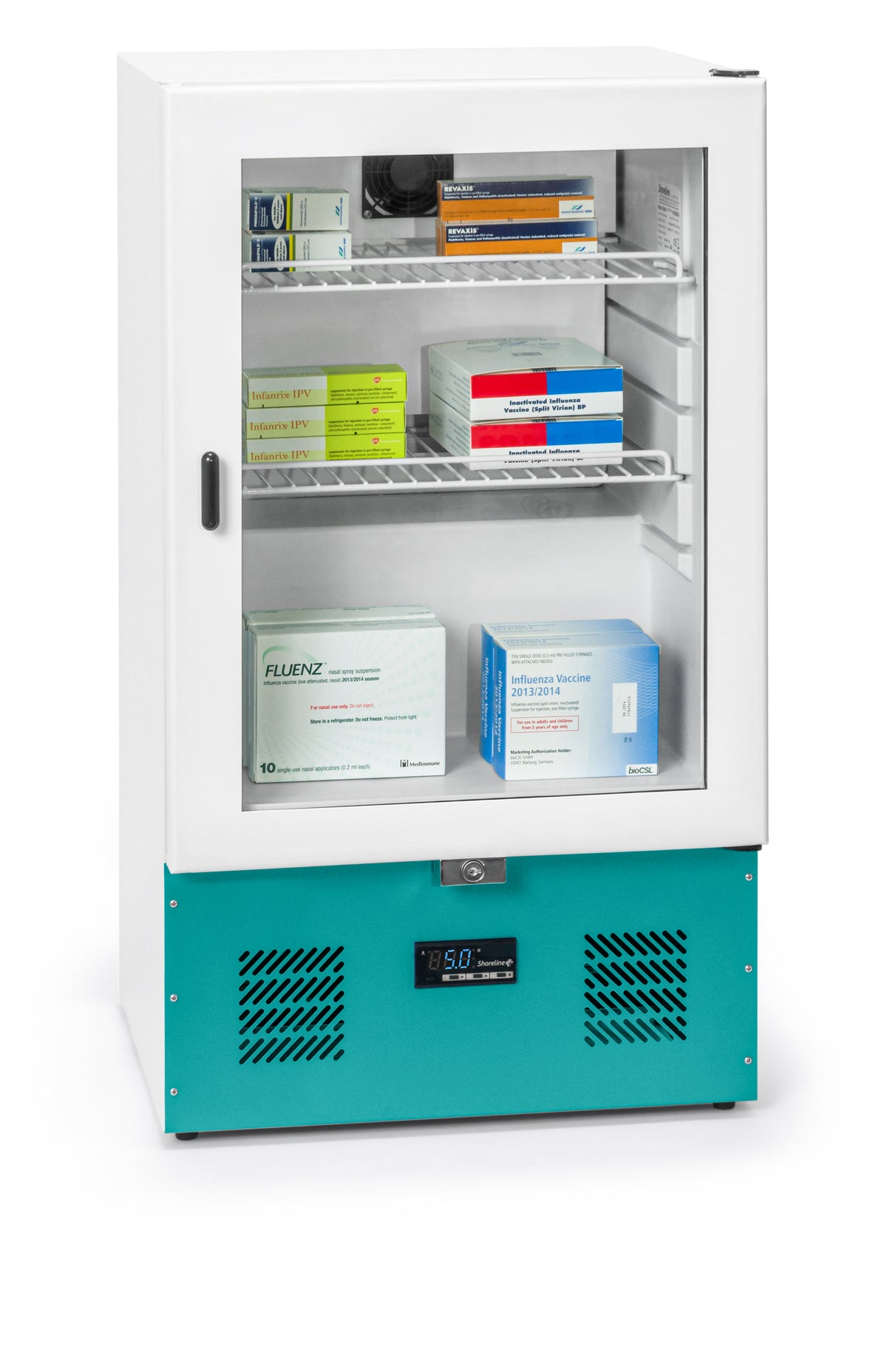 Shoreline Medical SM75G Pharmacy Refrigerator close