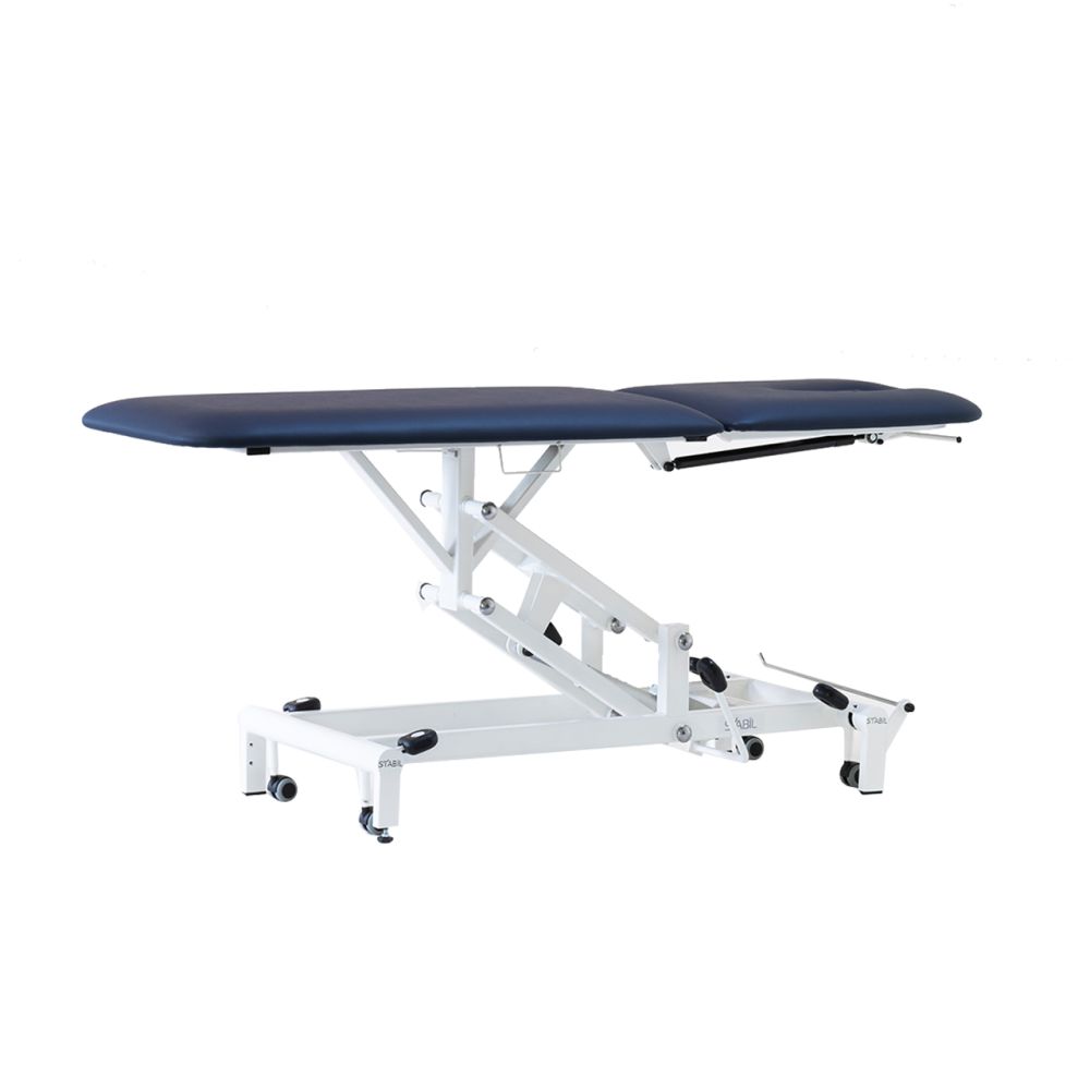 Stabil Komfort 2-Section Treatment Table charcoal raised height flat
