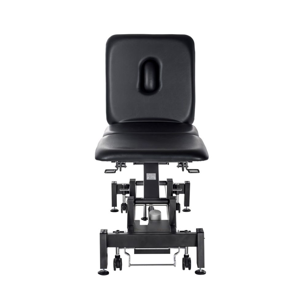 Stabil Pro 3-Section Treatment Table Black front view