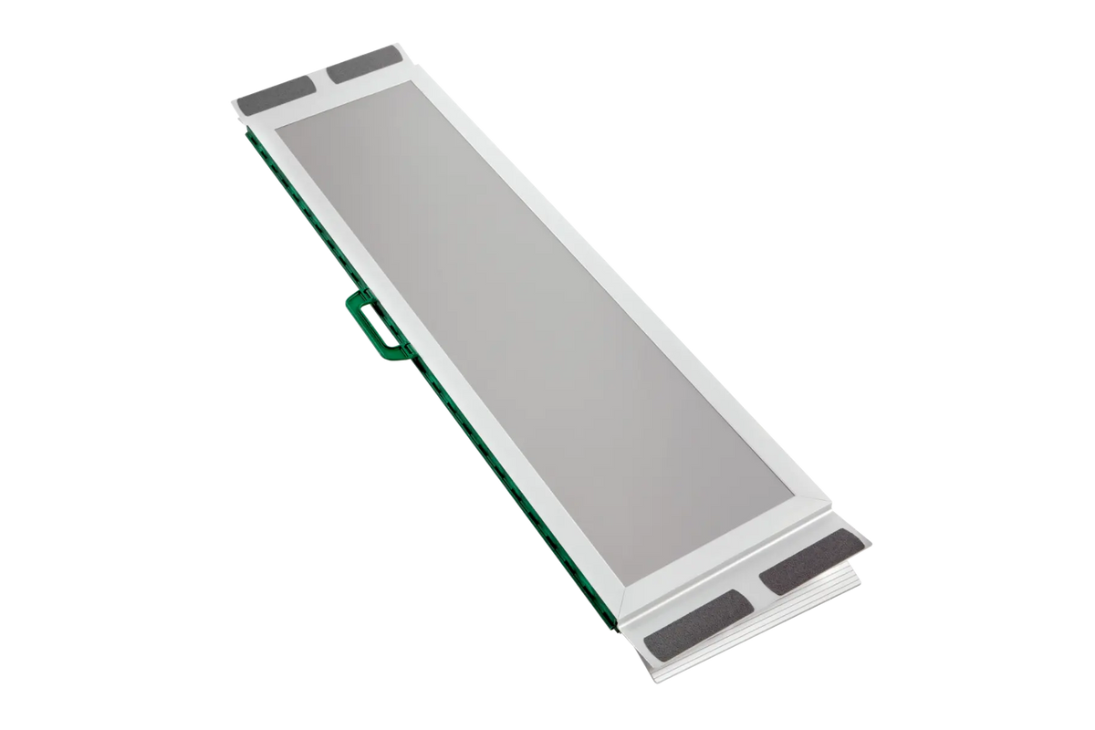 Stepless Guldman EasyFold Pro Ramps fully folded diagonal view