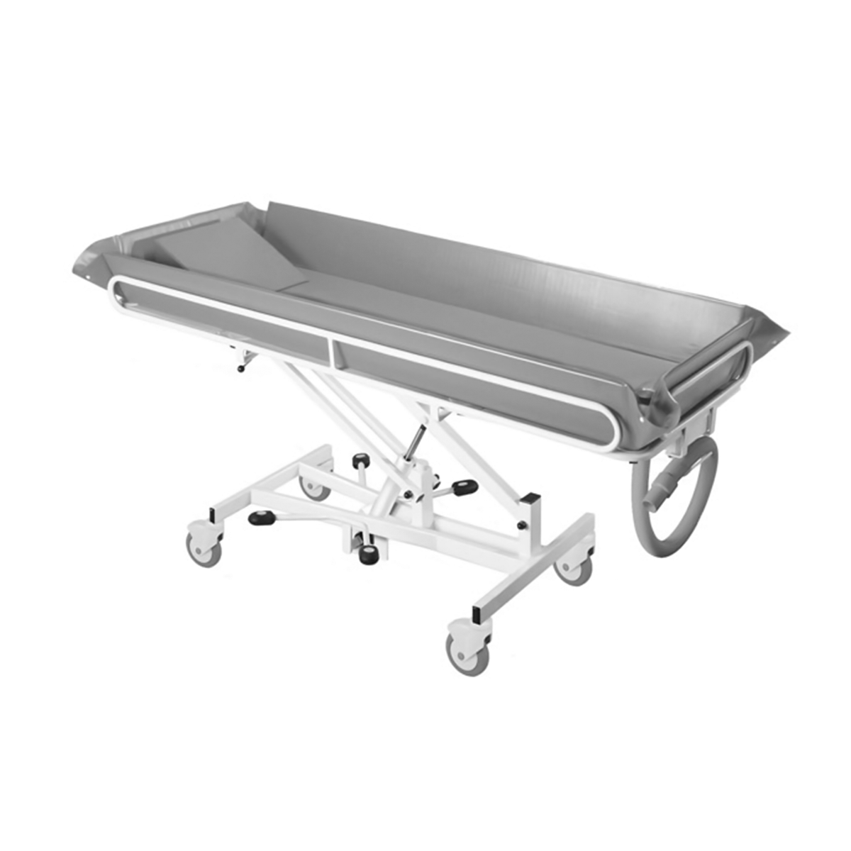 T Series Hydraulic Shower Trolley Shower Wash Aid for Disabled