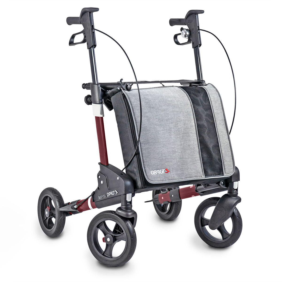 ToPro Odysse Rollator wine red
