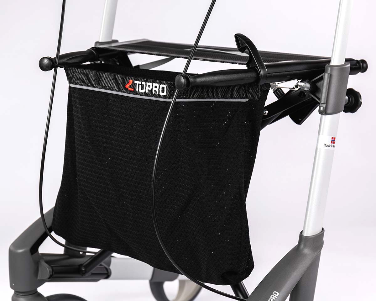 ToPro Troja Original Rollator basket close up